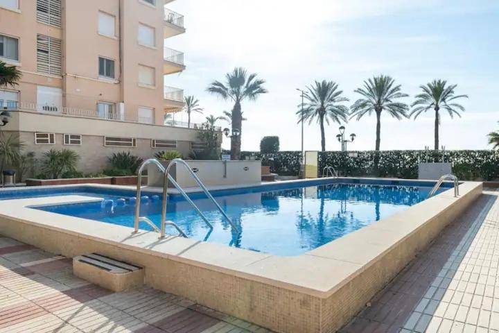 Апартаменти Sea Front Apart. 2 Pools / 1ª Linea. 2 Piscinas Сегур-де-Калафель Екстер'єр фото