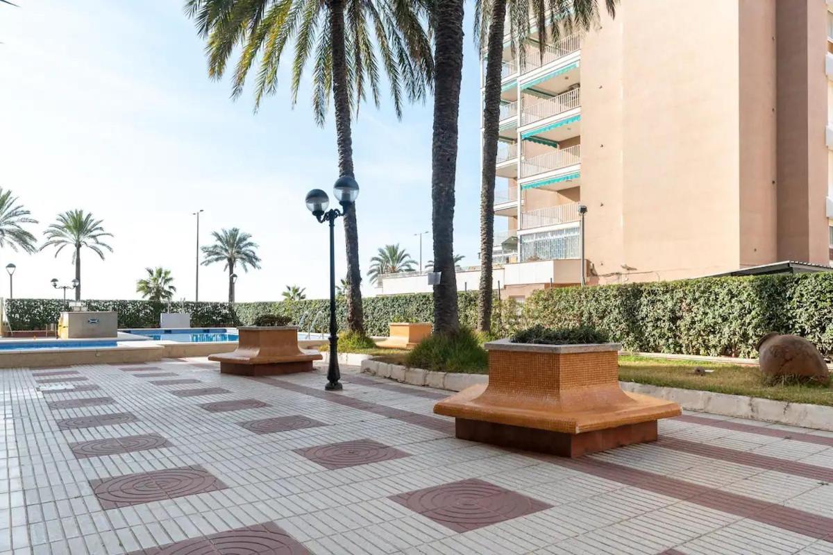 Апартаменти Sea Front Apart. 2 Pools / 1ª Linea. 2 Piscinas Сегур-де-Калафель Екстер'єр фото